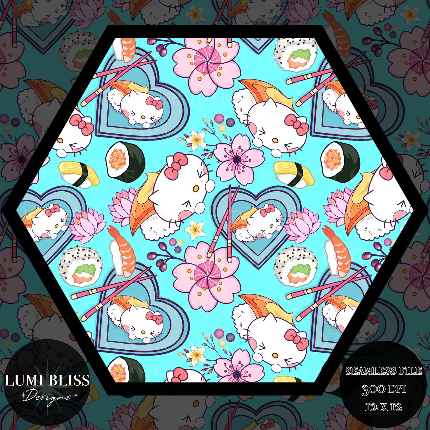 Hello K Sushi Set