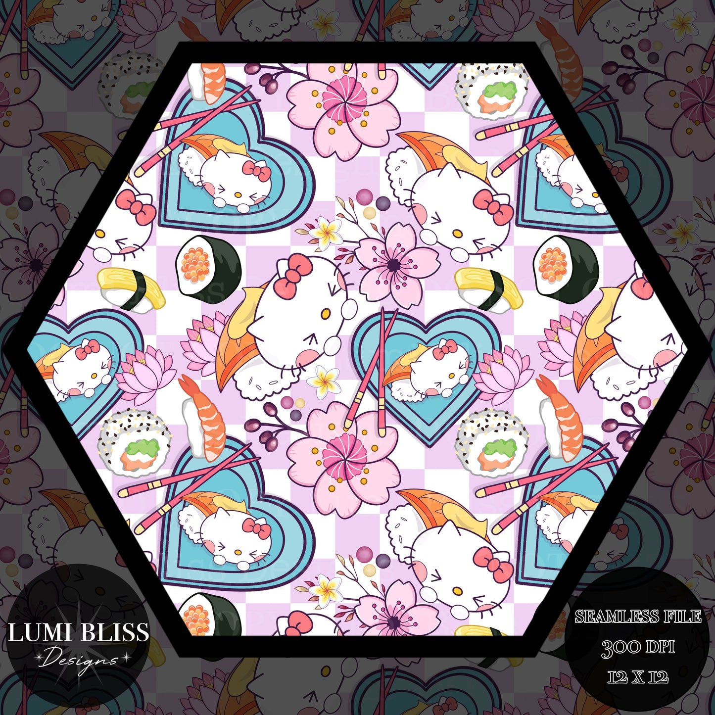 Hello K Sushi Set