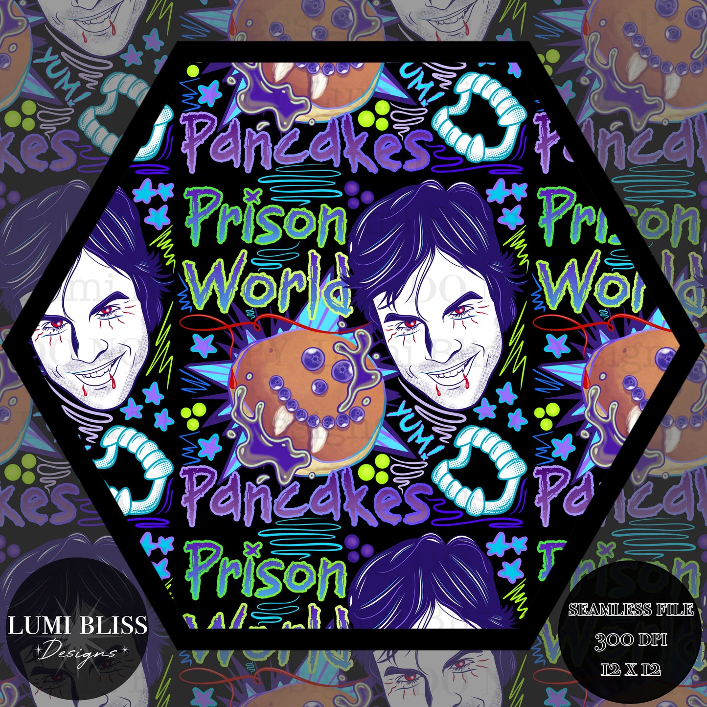 Prison World pancakes Seamless