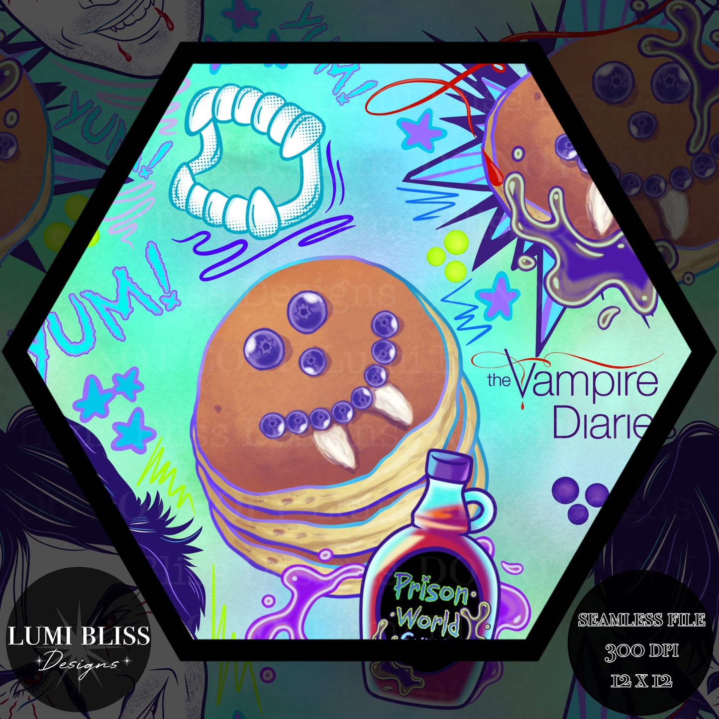 Prison World pancakes Seamless