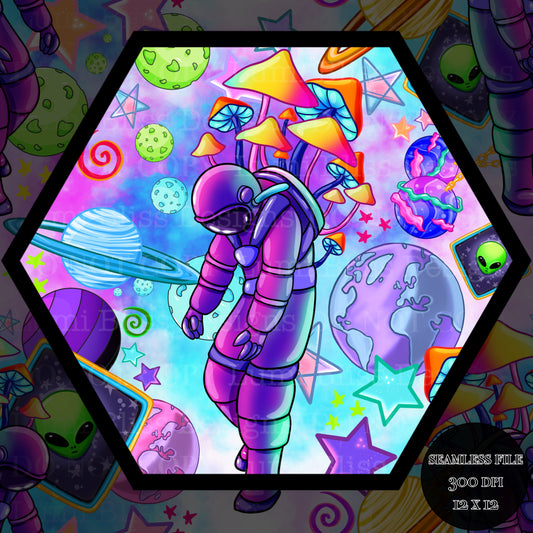Stuck in Space Seamless