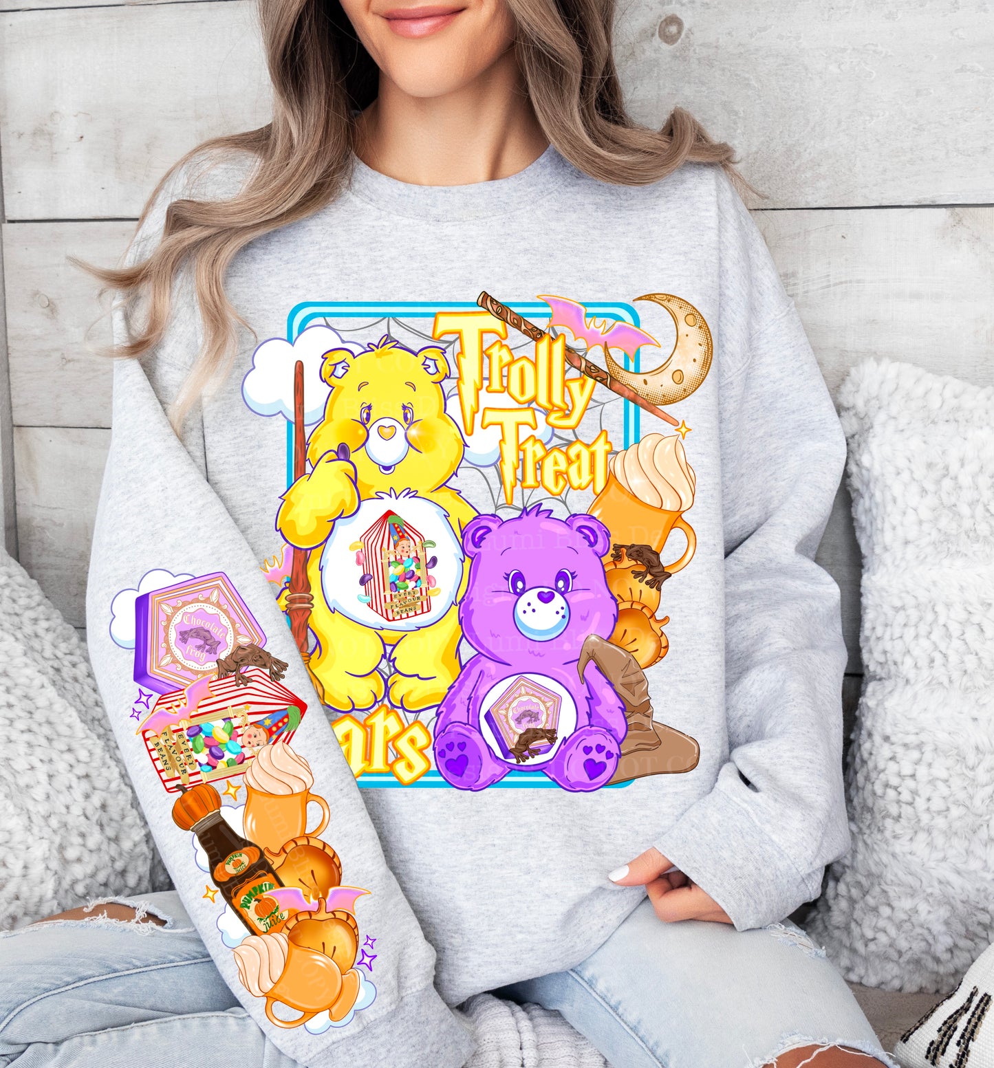 Trolly Treat Bear w/sleeves