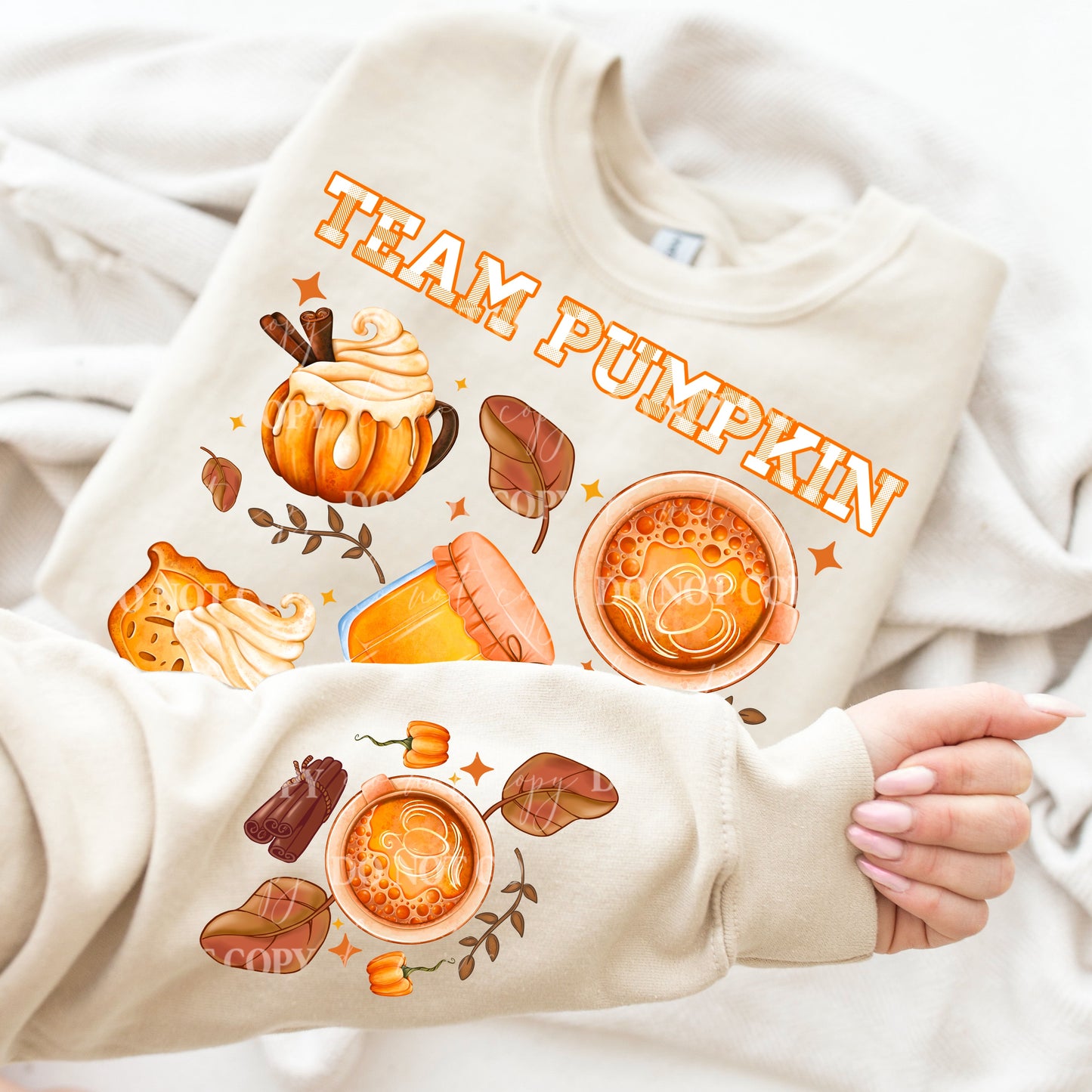 Team Pumpkin w/pocket-sleeves