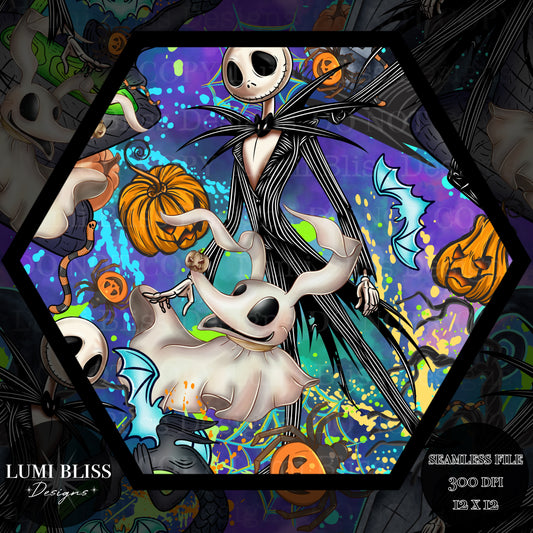Pumpkin King Seamless