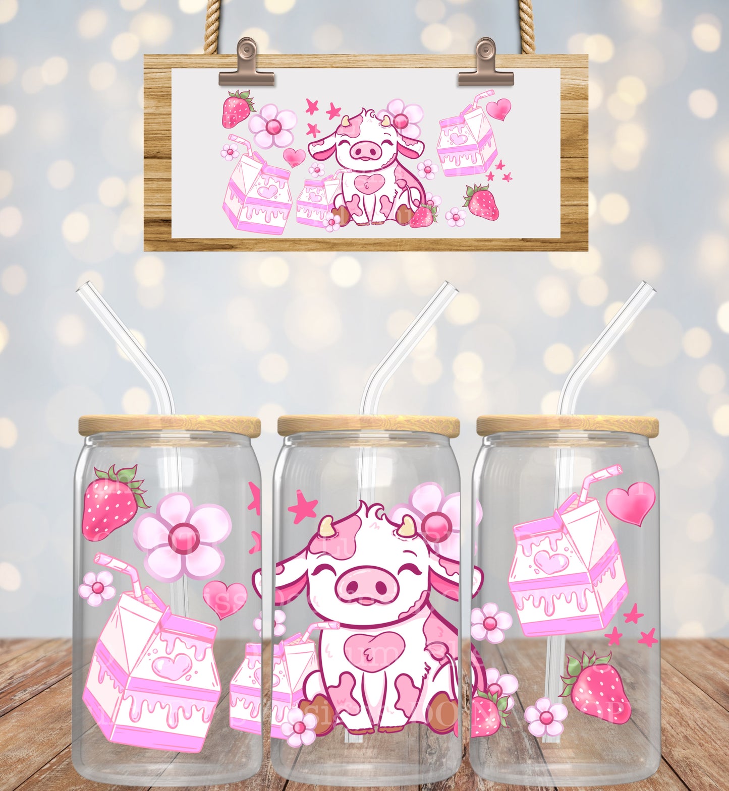 Strawberry Milk 16oz