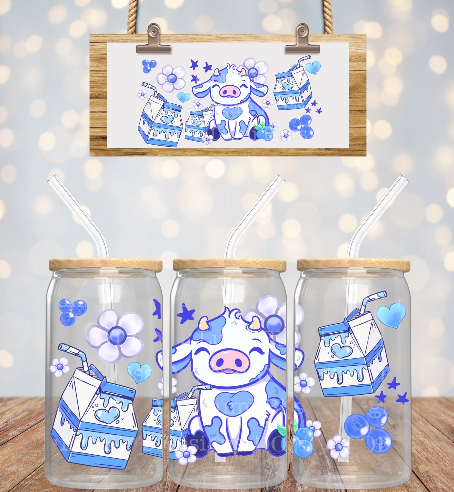 Blueberry Milk 16oz