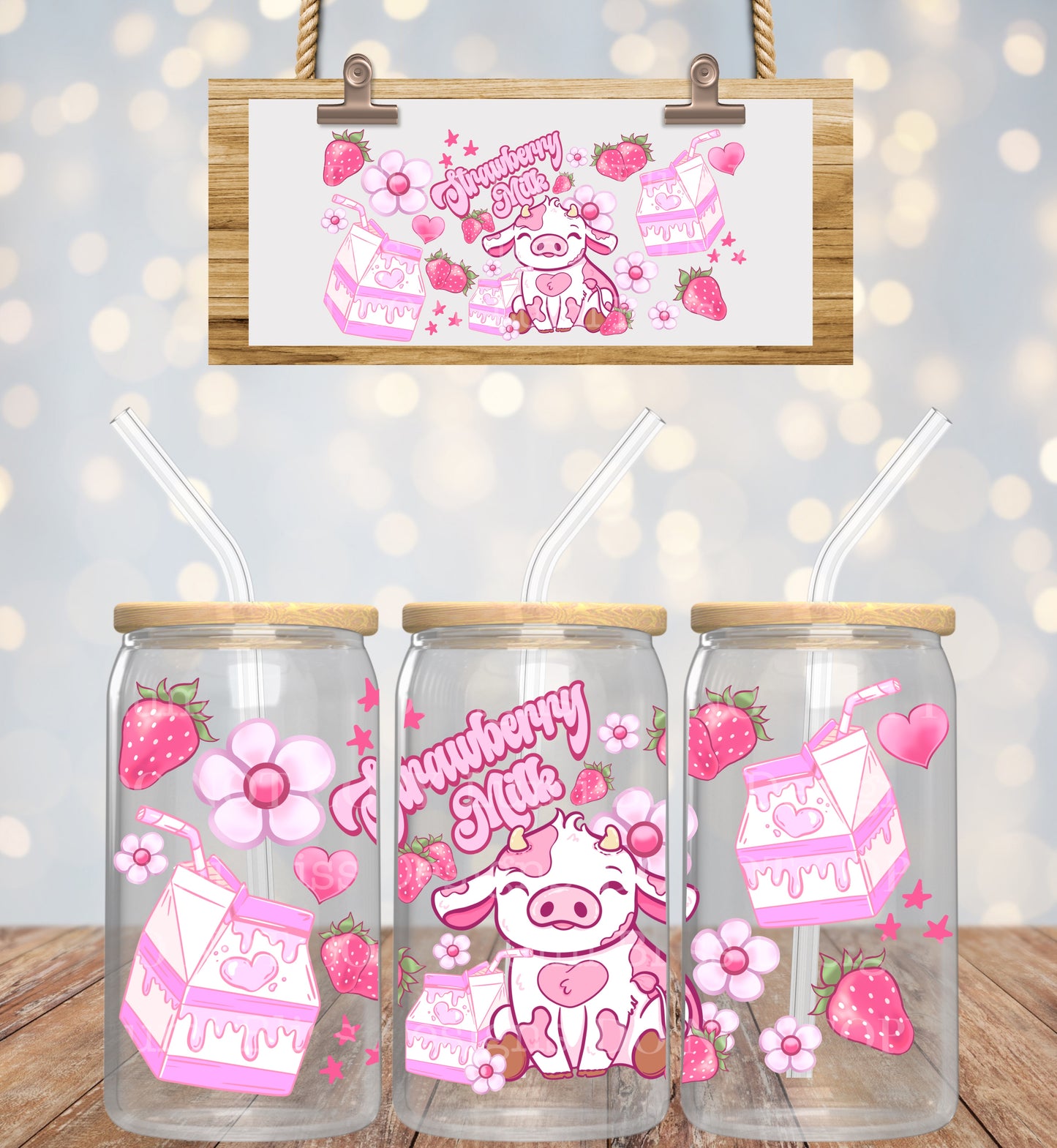 Strawberry Milk 16oz