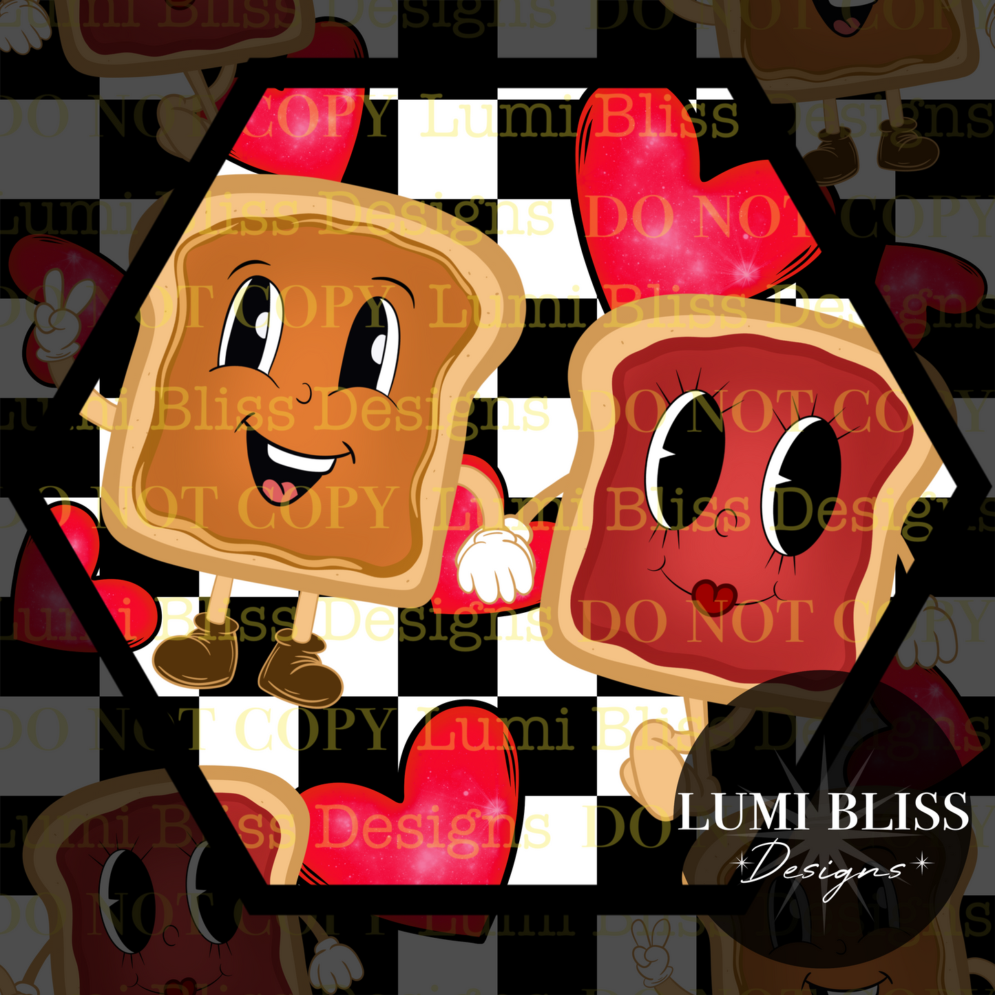 We go together like...PB&J seamless