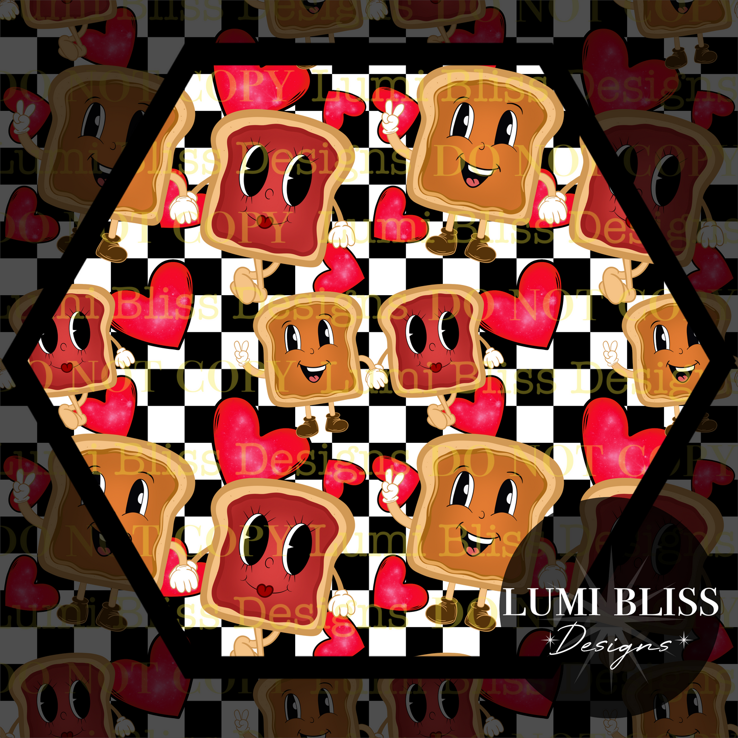 We go together like...PB&J seamless