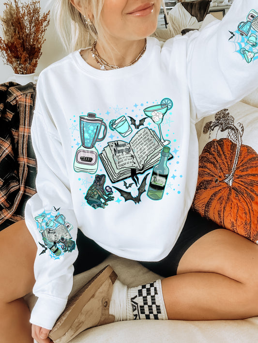 Midnight Margaritas blue no words w/pocket-sleeve