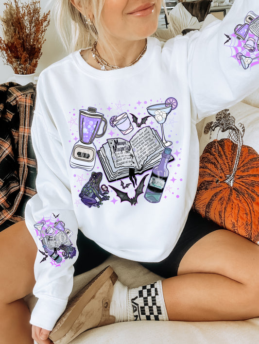 Midnight Margaritas purple no words w/pocket-sleeve