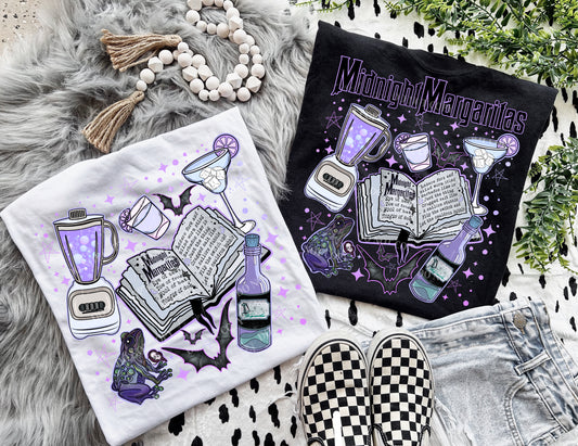 Midnight Margaritas purple both versions w/pocket-sleeve
