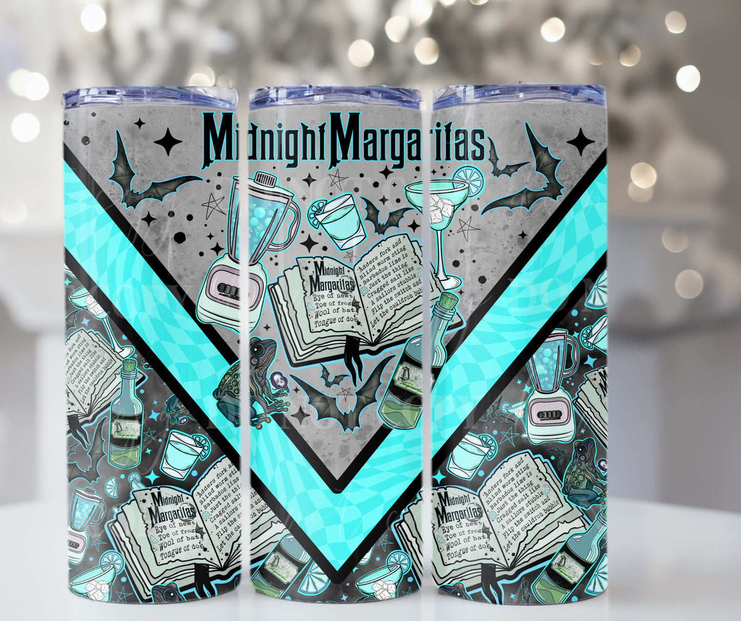 Midnight Margaritas blue Set