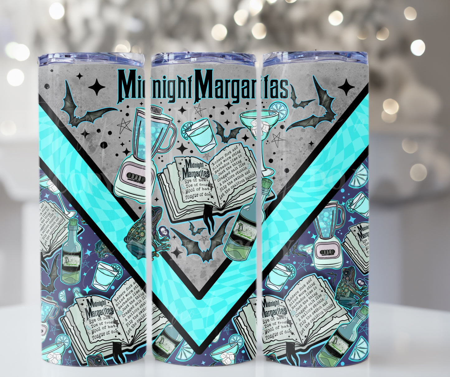 Midnight Margaritas blue Set