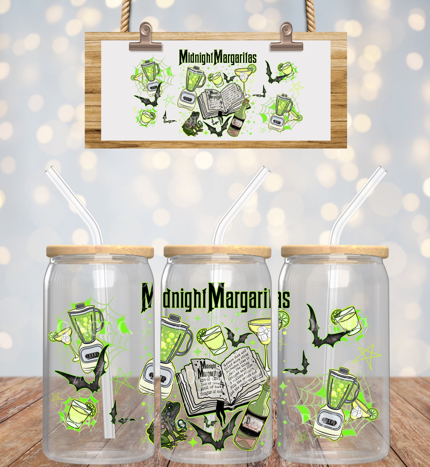 Midnight Margaritas green Set