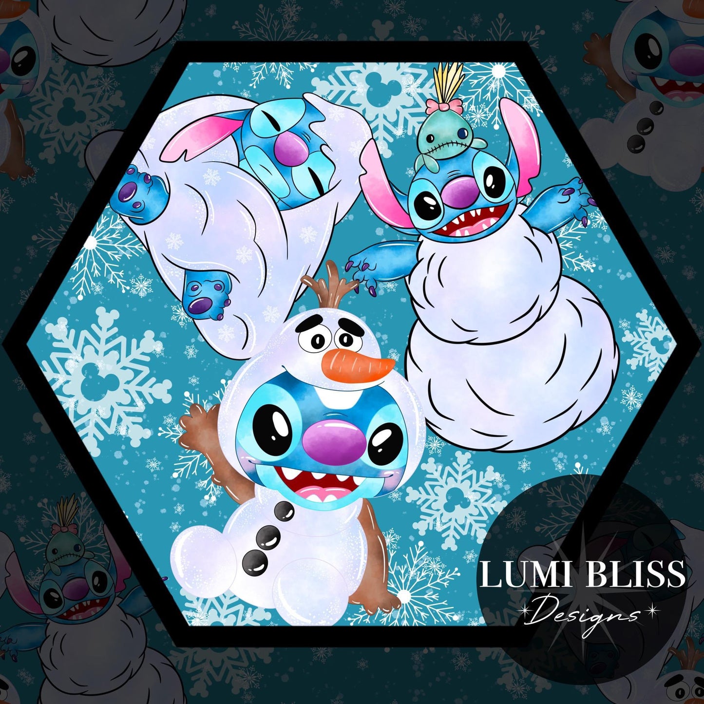 Build a snowman Seamless