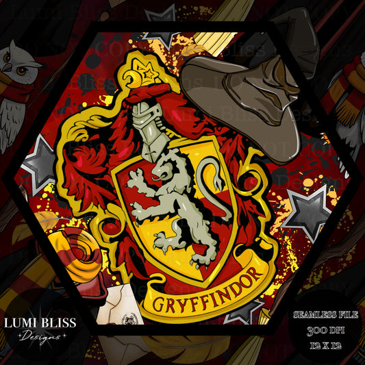 HP - Red Seamless