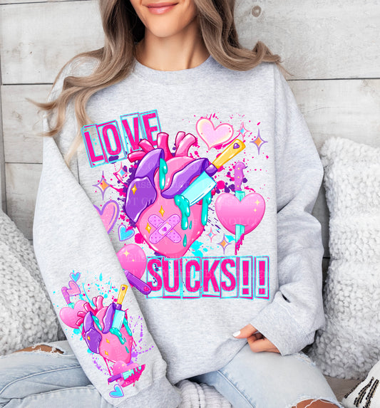 Love Sucks w/sleeves