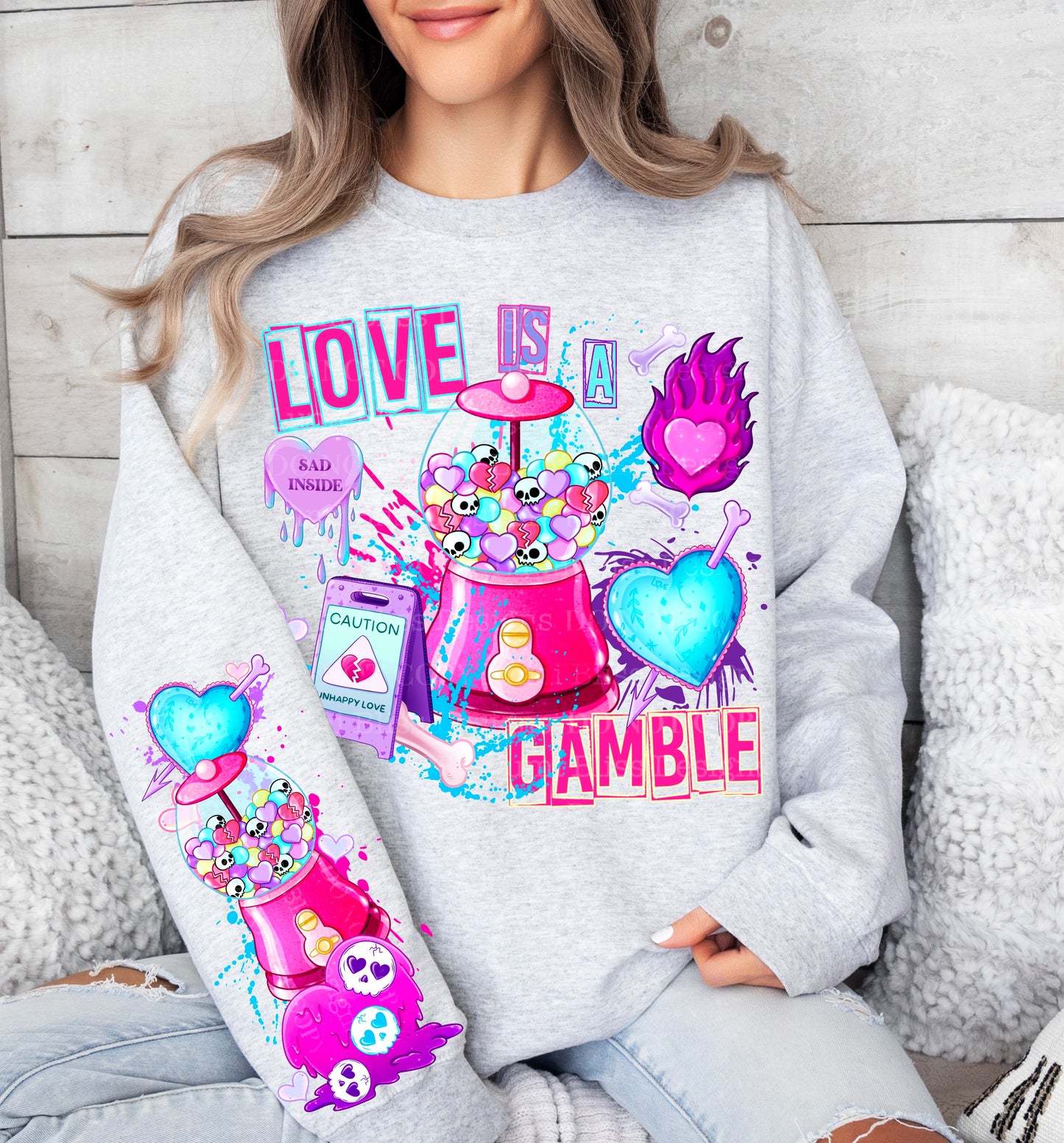 Love is a gamble w/sleeves