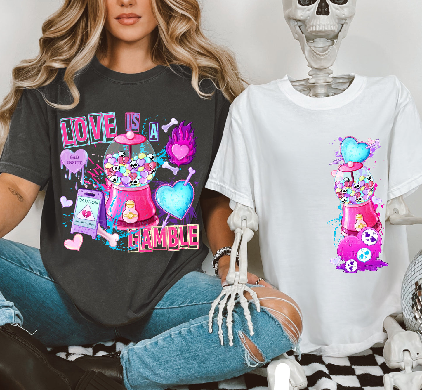 Love is a gamble w/sleeves