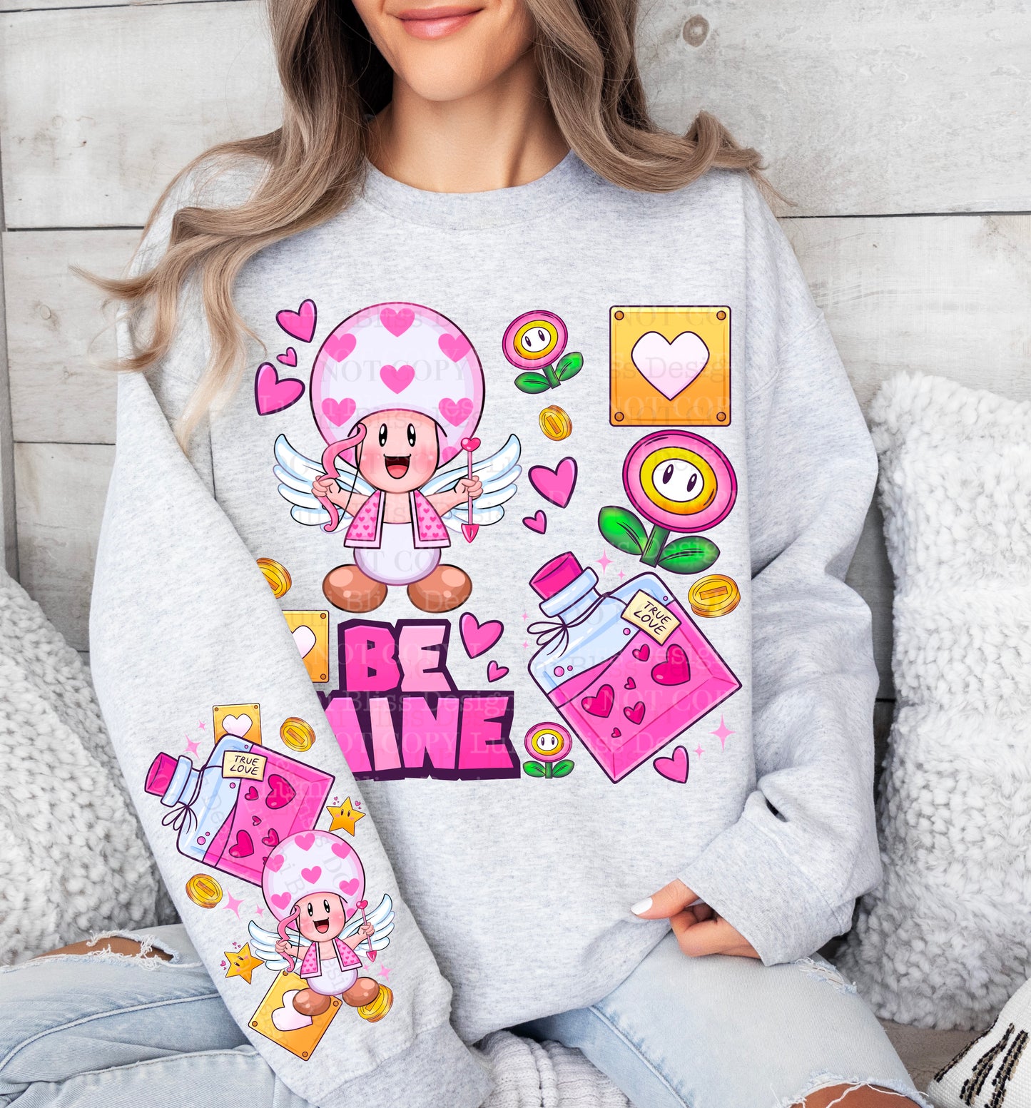 Cupid Toad Vday w/sleeves