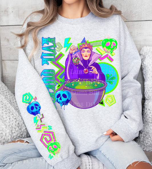 Evil Q w/sleeves/spine