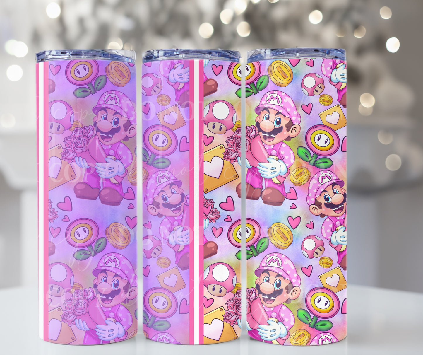 Cupid Mario Vday 20oz